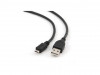 USB MICRO(M)->USB-A(M) 2.0 CABLE 0.3M BLACK NATEC EXTREME MEDIA (BLISTER)