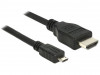 MHL(M) V3.0->HDMI(M) V1.4 CABLE 3M BLACK DELOCK