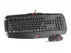 GAMING COMBO SET KEYBOARD + MOUSE GENESIS CX33 US LAYOUT WITH SOFTWARE
