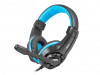 HEADSET FURY WILDCAT WITH MICROPHONE BLACK-BLUE