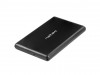 EXTERNAL HDD/SSD ENCLOSURE NATEC RHINO-C SATA 2.5" USB-C 3.1 BLACK