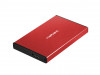 EXTERNAL HDD/SSD ENCLOSURE NATEC RHINO GO SATA 2.5" USB 3.0 RED