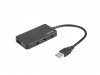 USB 3.0 HUB NATEC MOTH 4-PORT BLACK
