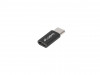 USB-C(M) 2.0->USB MICRO(F) ADAPTER BLACK LANBERG
