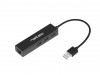 USB 2.0 HUB NATEC DRAGONFLY 3-PORT + RJ45