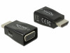 HDMI(M)->VGA(F)+USB MICRO(F) ADAPTER BLACK DELOCK