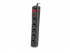 SURGE PROTECTOR ARMAC R5 1.5M 5X FRENCH OUTLETS 10A BLACK