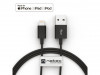 LIGHTNING(M)->USB-A(M) CABLE 1.5M BLACK MFI NATEC