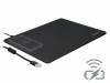 MOUSE PAD DELOCK WITH WIRELESS CHARGING BLACK 342X283MM