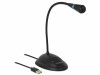 MICROPHONE DELOCK USB GOOSENECK WITH BASE AND MUTE + ON / OFF BUTTON