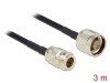 N(M)->N(F) ANTENNA CABLE 3M LOW LOSS DELOCK
