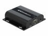 TRANSMITTER HDMI + JACK 3.5 MM -> RJ45 VIDEO OVER IP BLACK DELOCK
