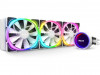 WATER COOLING NZXT KRAKEN X73 RGB WHITE 360MM ILLUMINATED FANS AND PUMP