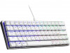 GAMING KEYBOARD COOLER MASTER SK620 US LAYOUT RGB BACKLIGHT WHITE LOW PROFILE MECHANICAL SWITCH RED